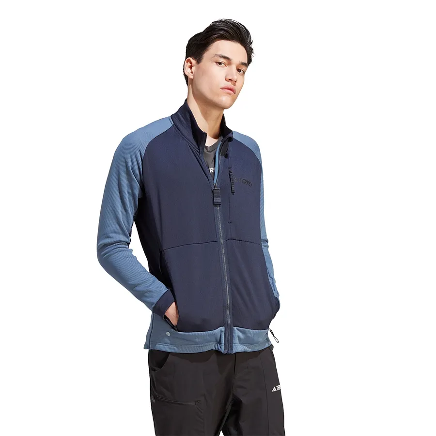 Imagen 3 de 6 de Campera adidas Terrex Tech Flooce-MARINO/CELESTE