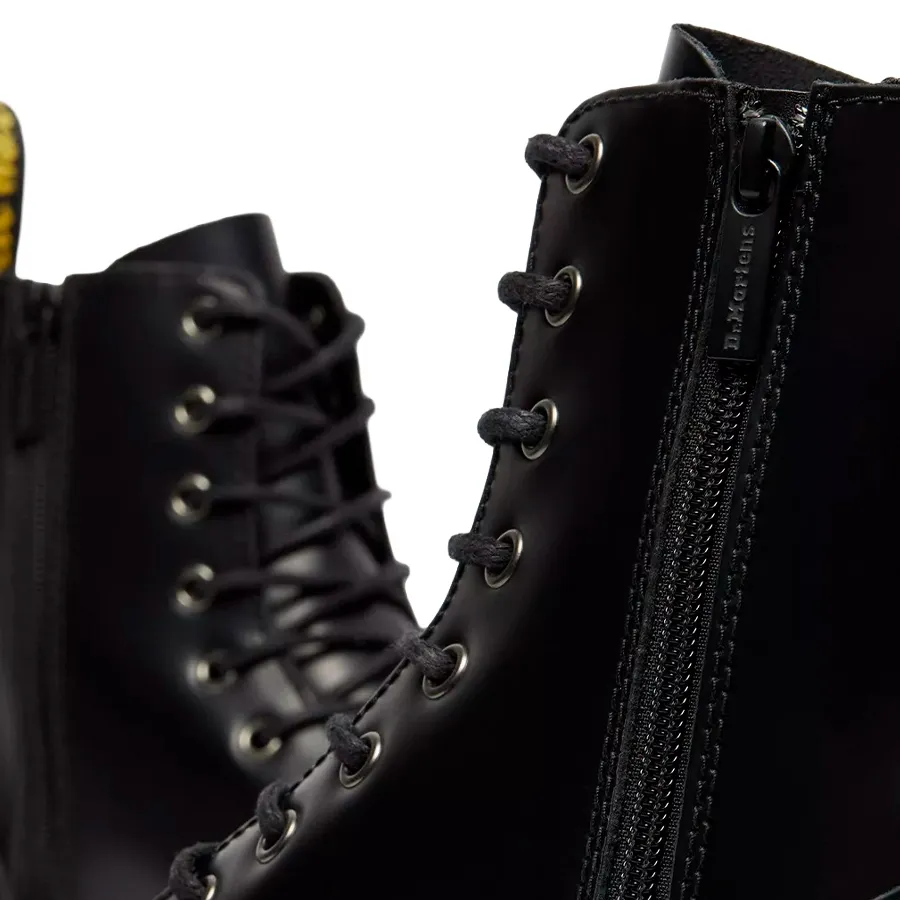 Imagen 6 de 8 de Botas Dr Martens Jadon Smooth-NEGRO