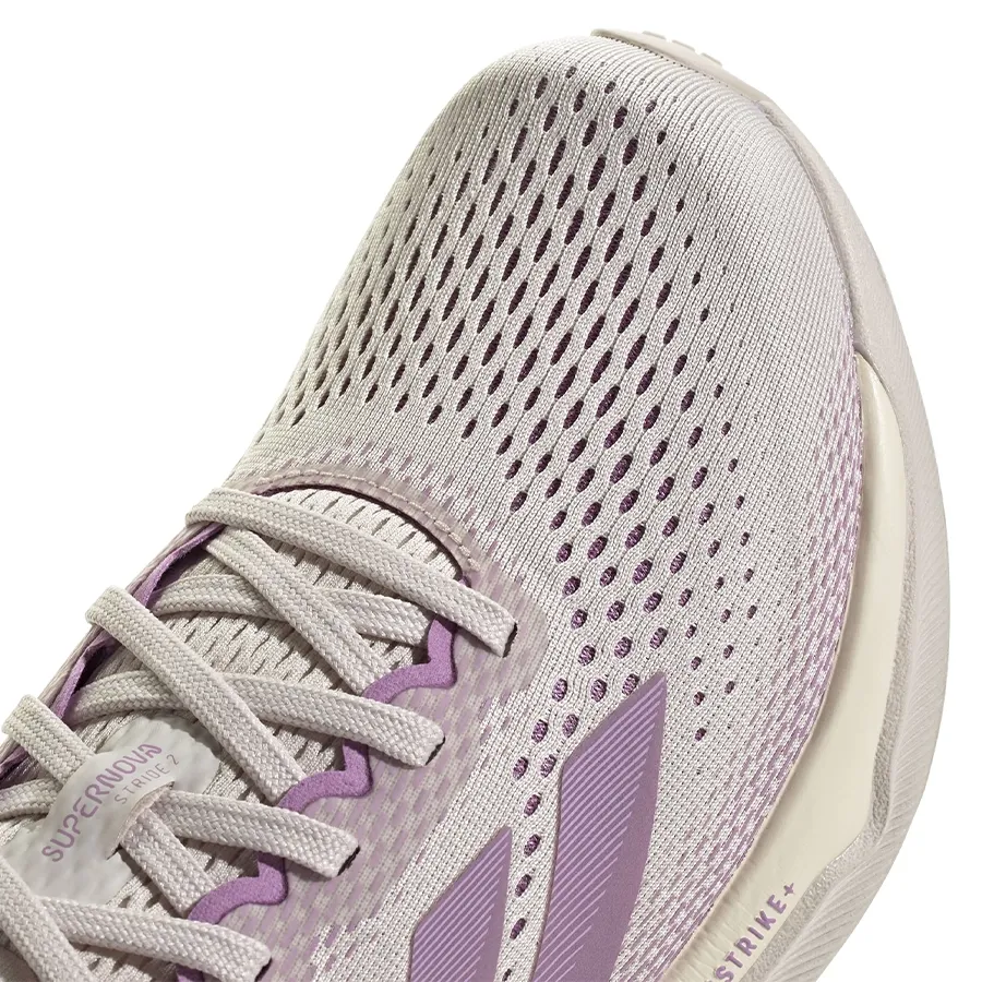 Imagen 5 de 7 de Zapatillas adidas Supernova Stride 2.0-NATURAL/LILA