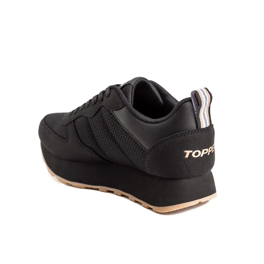 Imagen 2 de 6 de Zapatillas Topper T 350 Wedge-NEGRO/COBRE