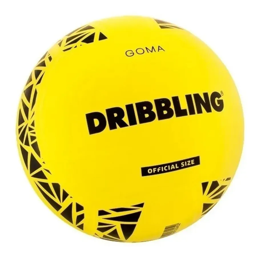 Imagen 1 de 4 de Pelota DRB Volley Goma-AMARILLO/NEGRO
