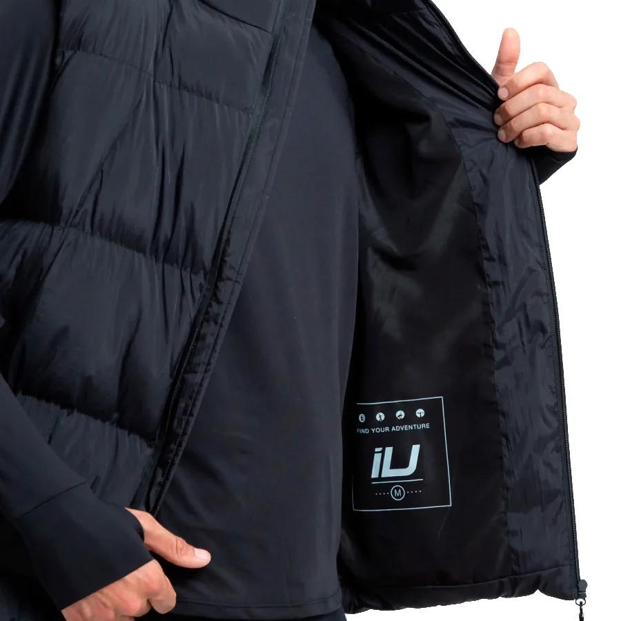 Imagen 3 de 5 de Chaleco Iu Sport CrinkleQuilt Puffer-NEGRO