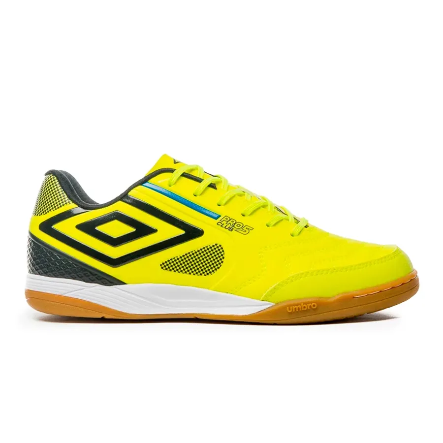 Imagen 0 de 5 de Botines Umbro Sala Pro 5 Bump Club-LIMA/NEGRO/AZUL