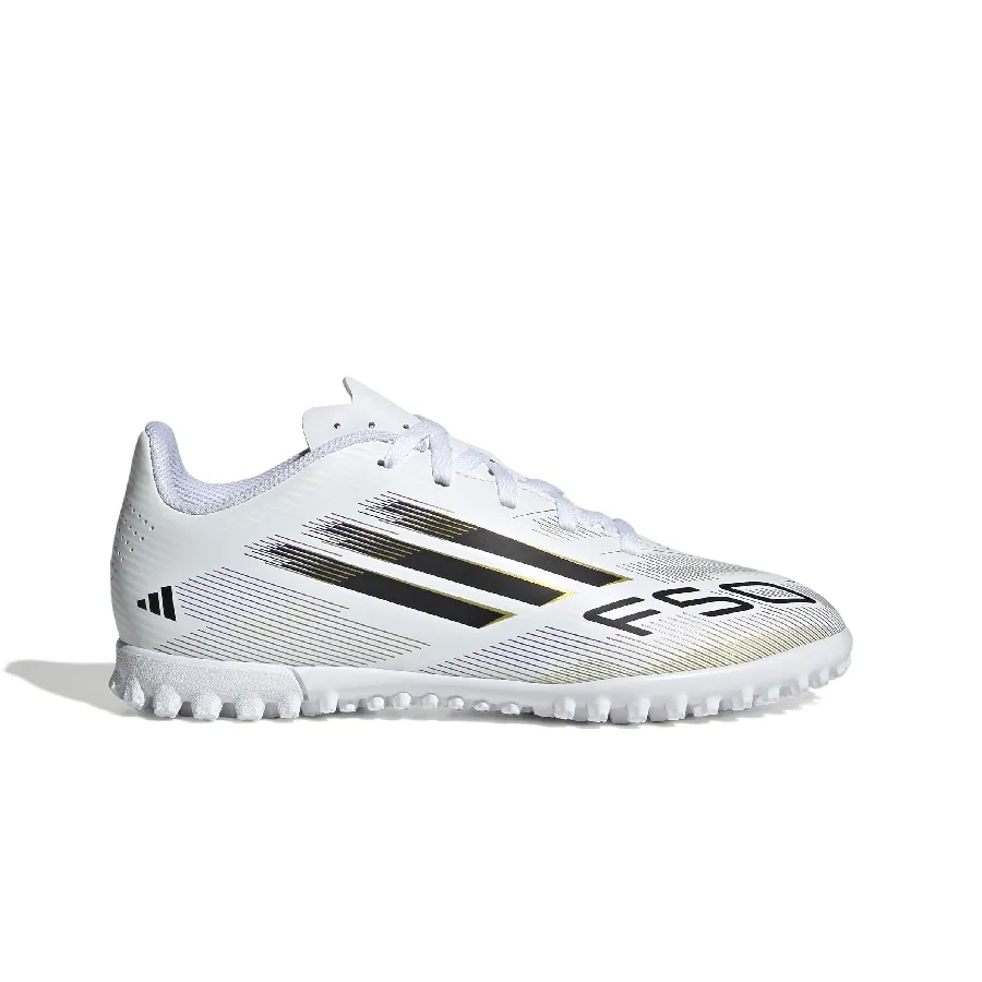 Imagen 0 de 7 de Botines adidas F50 Club Tf-BLANCO/NEGRO/DORADO