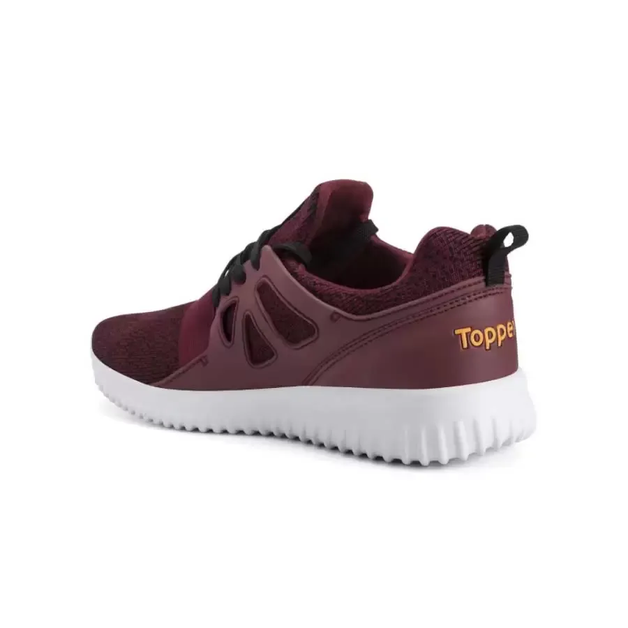 Imagen 2 de 5 de Zapatillas Topper Mamba-BORDO/NEGRO