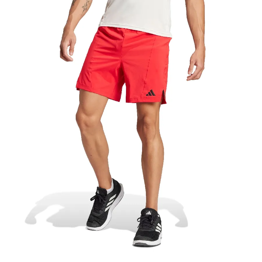 Imagen 2 de 6 de Shorts adidas Designed for Training-ROJO