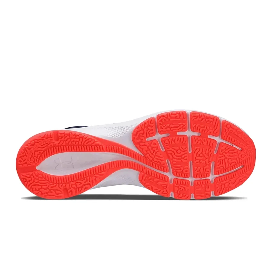 Imagen 4 de 5 de Zapatillas Under Armour Charged Prompt Se-MARINO/GRIS/CORAL FLUOR