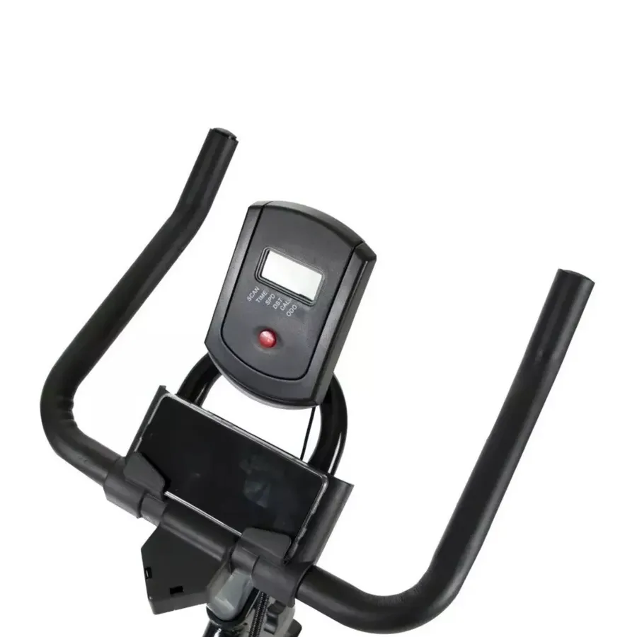 Imagen 2 de 9 de Bicicleta Fija TopMega Bicicleta Spinning-NEGRO/CELESTE