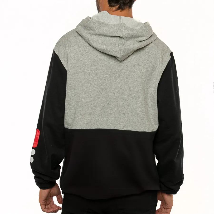 Imagen 1 de 3 de Buzo Fila Color Block-GRIS/NEGRO