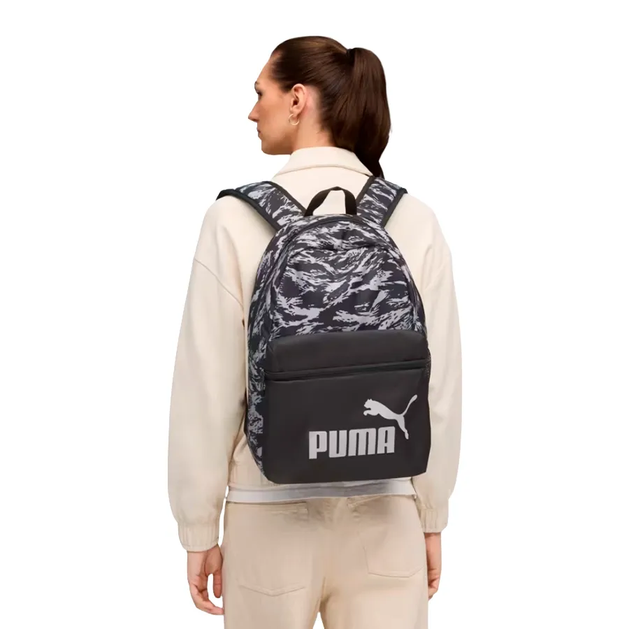 Imagen 4 de 5 de Mochila Puma Phase Aop-NEGRO/CAMUFLADO