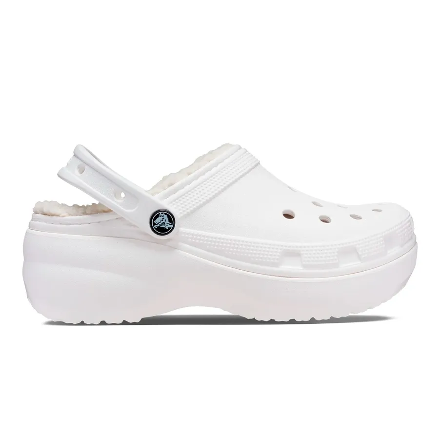 Imagen 0 de 5 de Ojotas Crocs Classic Platform Clog-BLANCO