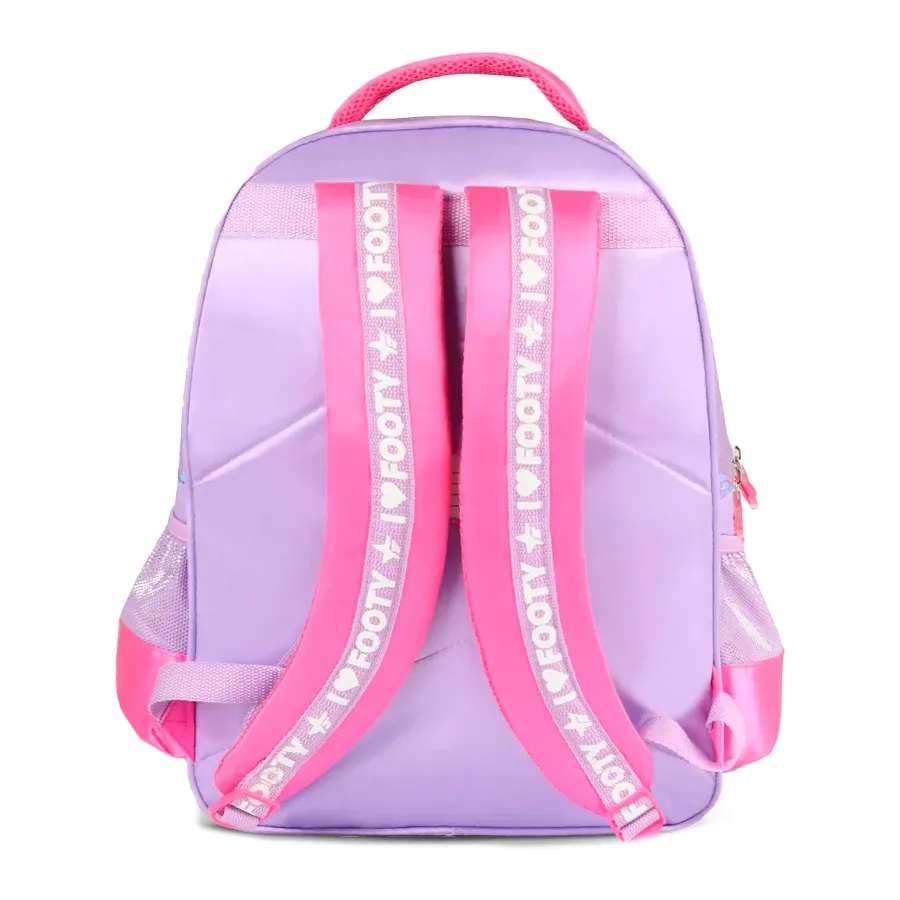 Imagen 2 de 3 de Mochila Footy 18 Rainbow Unicorn C/Luz-VIOLETA/ROSA