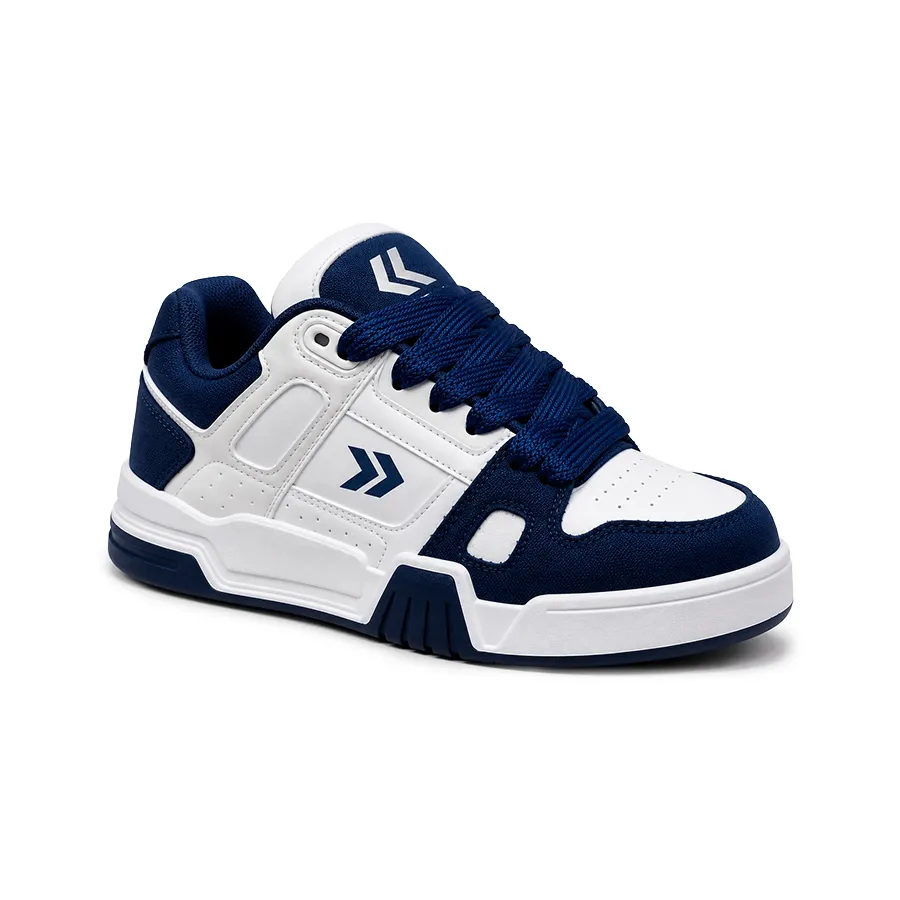 Imagen 1 de 4 de Zapatillas Atomik Emmet Denim 26-BLANCO/AZUL