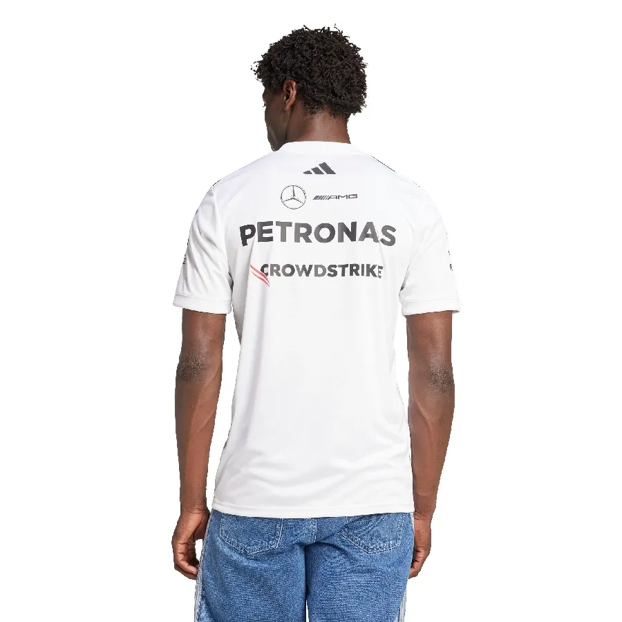 Imagen 1 de 5 de Camiseta adidas De Piloto Mercedes - AMG Petronas F1 Team-BLANCO
