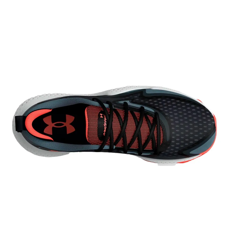 Imagen 3 de 5 de Zapatillas Under Armour Spawn 5-NEGRO/NARANJA