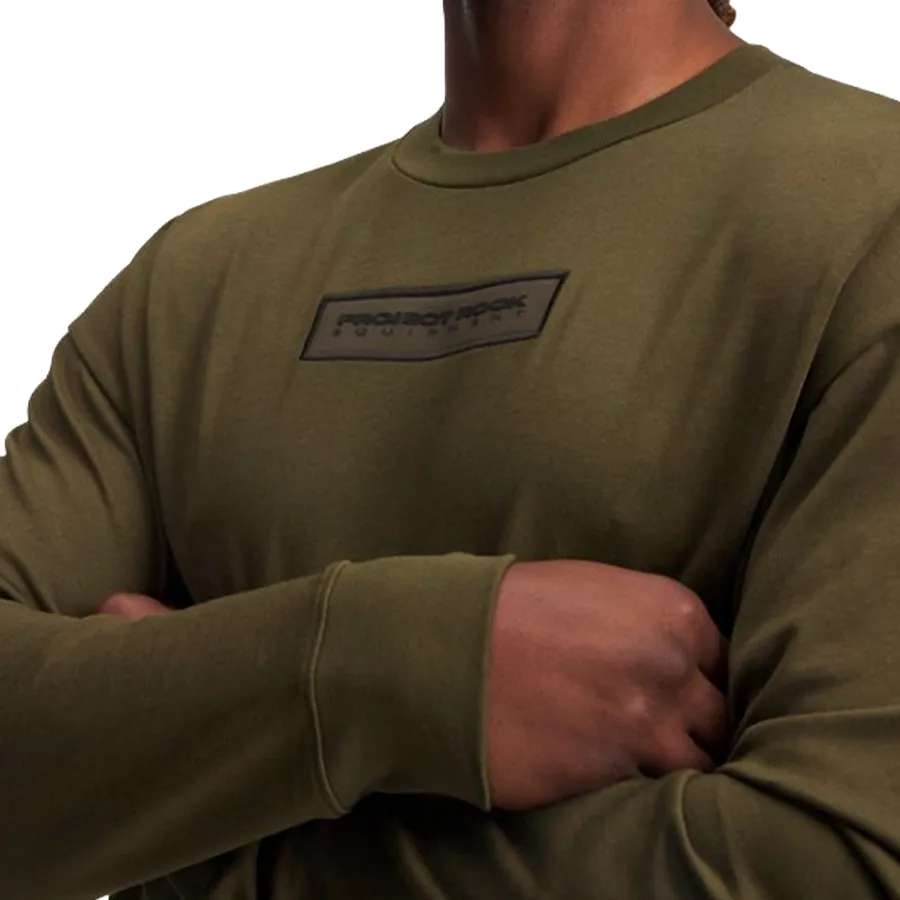 Imagen 2 de 3 de Remera Under Armour Project Rock-VERDE OLIVA