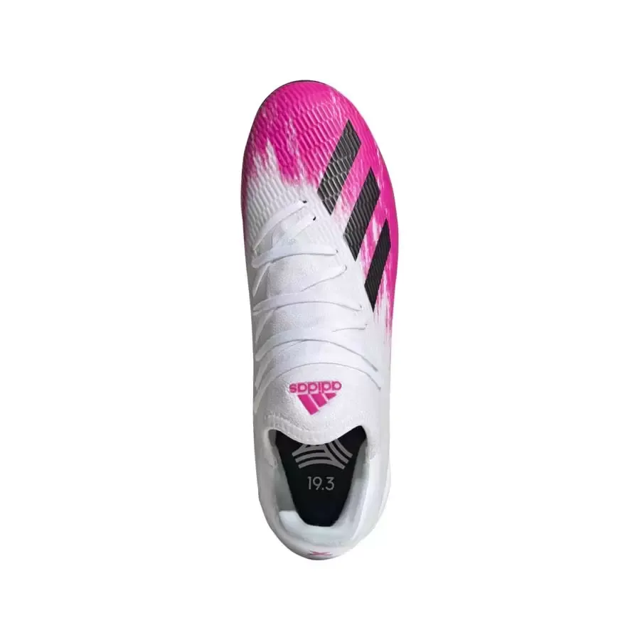 Imagen 1 de 6 de Botines adidas X 19.3 Tf-BLANCO/ROSA/NEGRO
