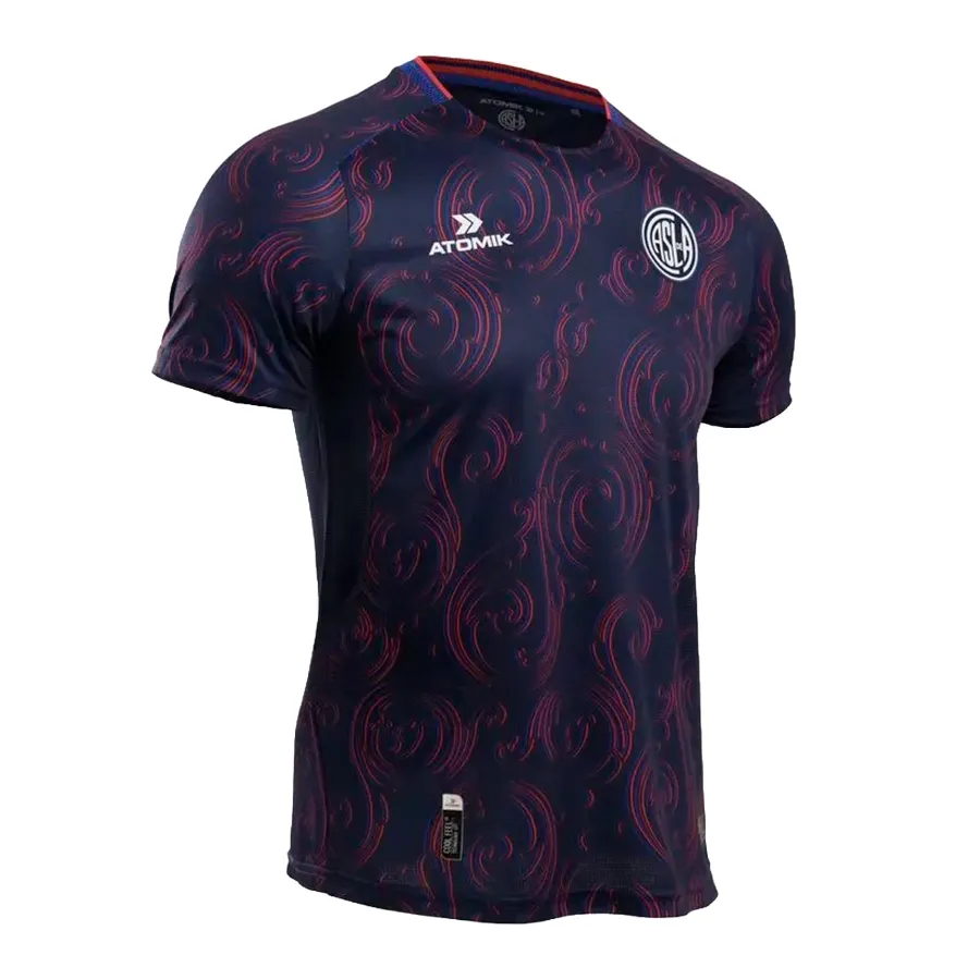 Imagen 1 de 9 de Camiseta Atomik Pre-Match San Lorenzo 26-MARINO