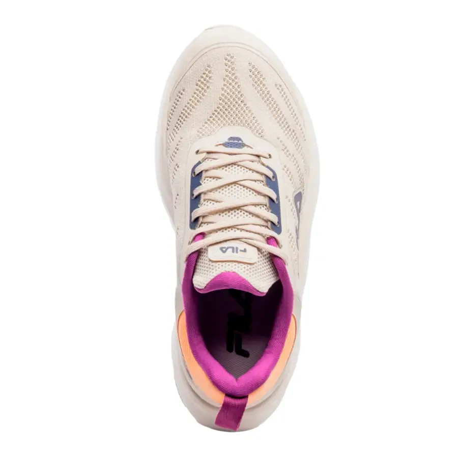 Imagen 3 de 5 de Zapatillas Fila Maxxi Lite-BEIGE/FUCSIA/NARANJA