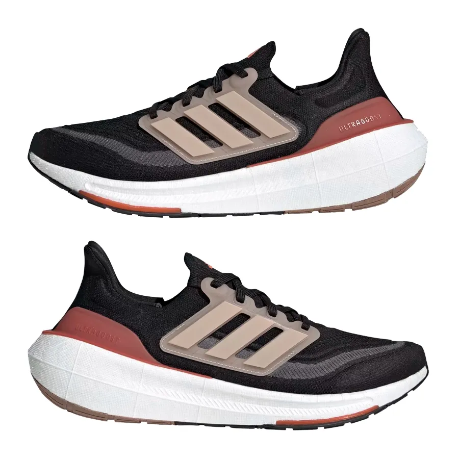 Imagen 5 de 9 de Zapatillas adidas Ultraboost Light 23-NEGRO/BEIGE/LADRILLO