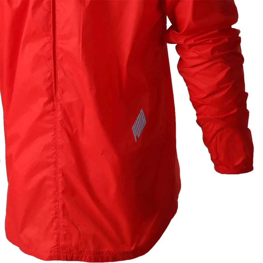 Imagen 3 de 4 de Campera Puma Lightweight Hooded-ROJO