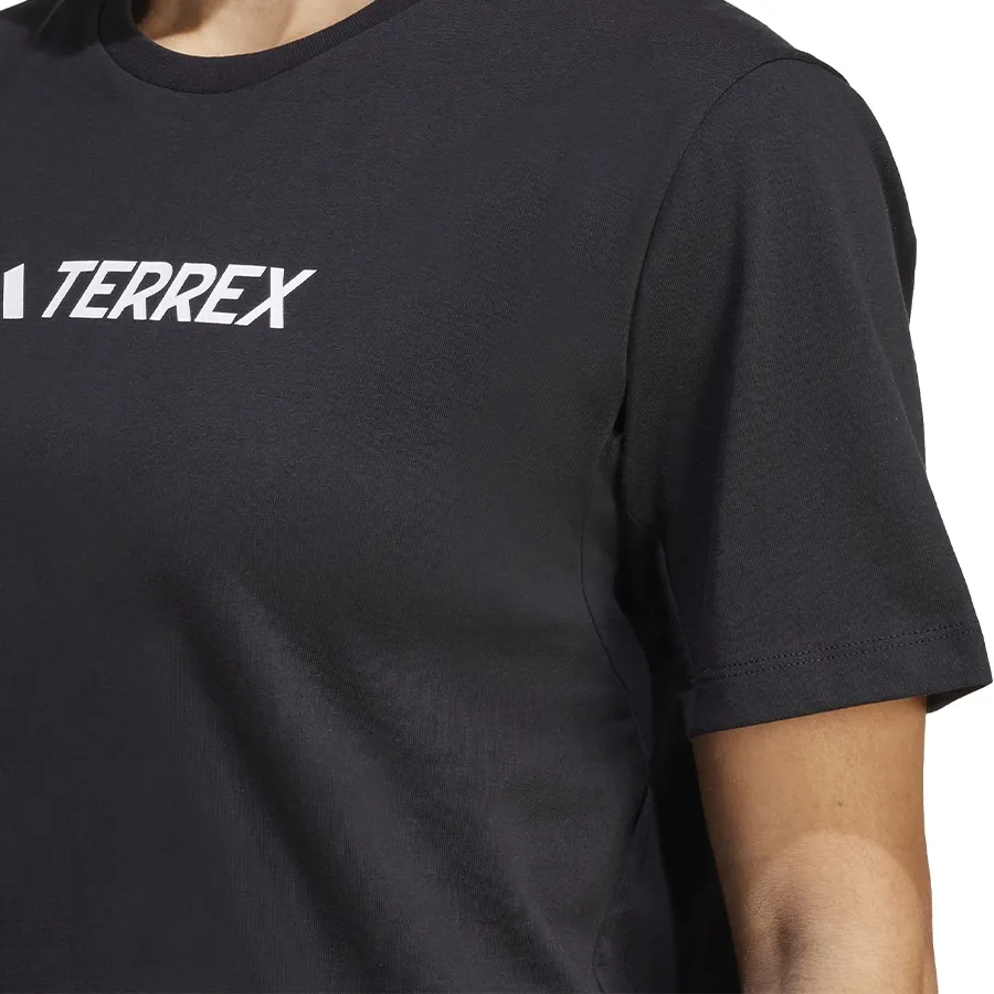 Imagen 4 de 5 de Remera adidas Terrex Classic Logo-NEGRO