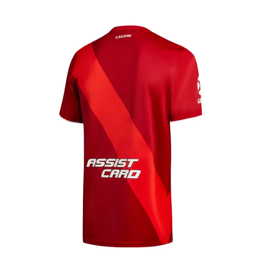 Imagen 1 de 2 de Camiseta adidas Visitante River Plate 20 21-ROJO