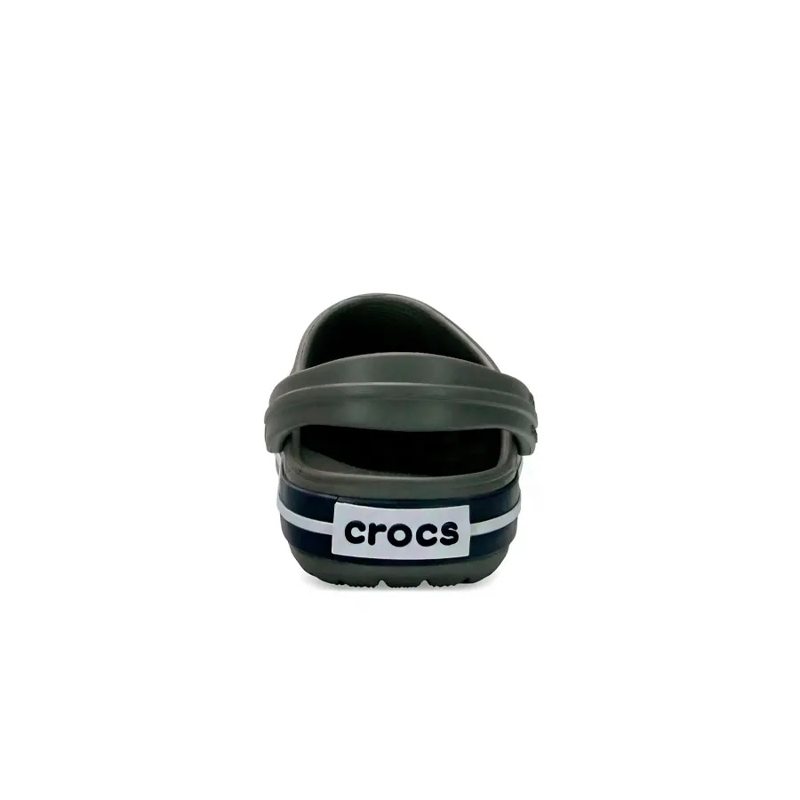 Imagen 2 de 4 de Ojotas Crocs Crocband Kids-GRIS/MARINO