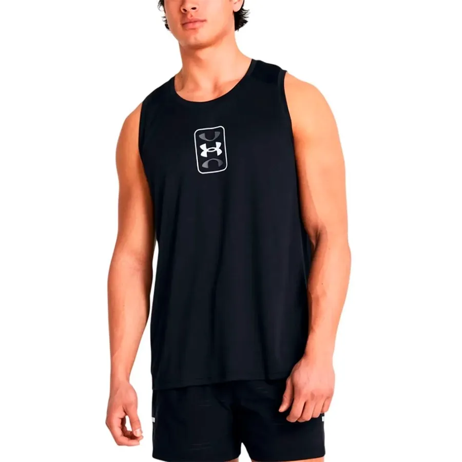 Imagen 0 de 3 de Musculosa Under Armour Baseline Perf-NEGRO