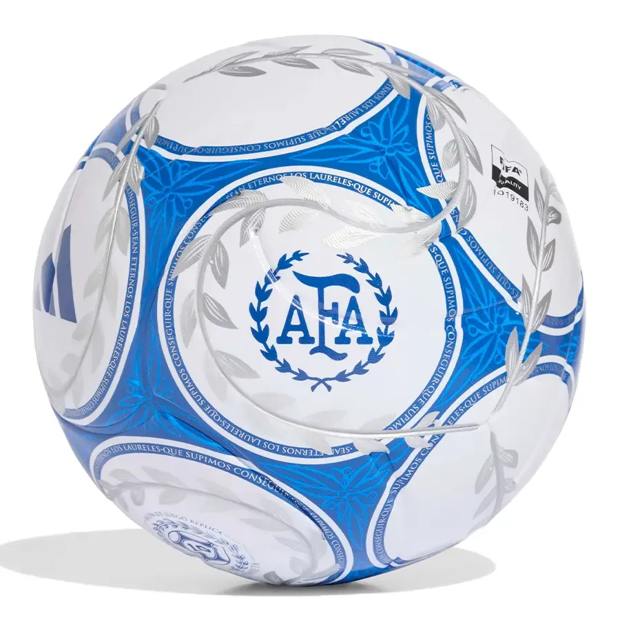 Imagen 1 de 4 de Pelota adidas Argentum Gambeta League-BLANCO/AZUL/PLATA