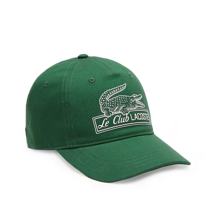 Imagen 1 de 3 de Gorra Lacoste -VERDE/BLANCO