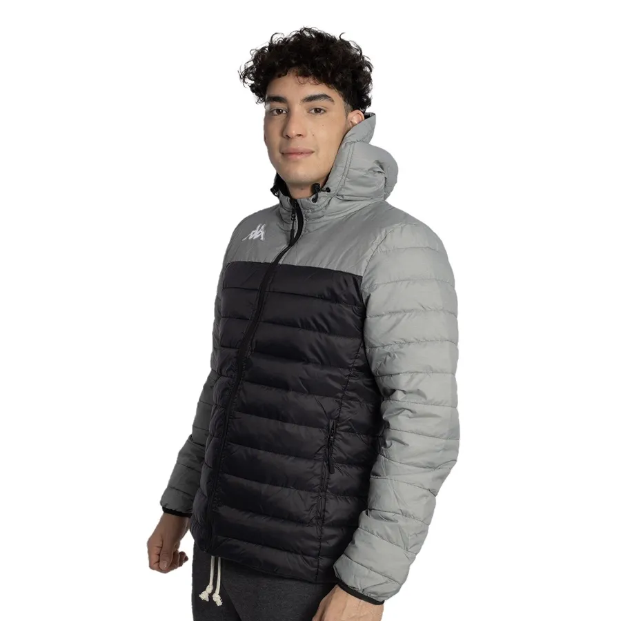 Imagen 1 de 4 de Campera Kappa 4 Soccer Seddolo-NEGRO/GRIS