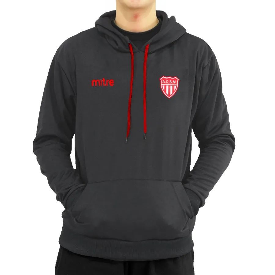 Imagen 0 de 2 de Buzo Mitre JR San Martin 24-NEGRO/ROJO