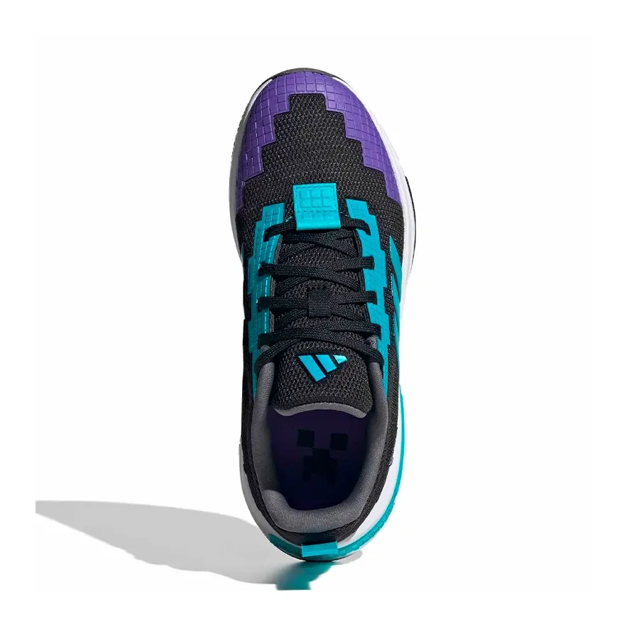 Imagen 4 de 8 de Zapatillas adidas Minecraft Pro J-NEGRO/TURQUESA/VIOLETA