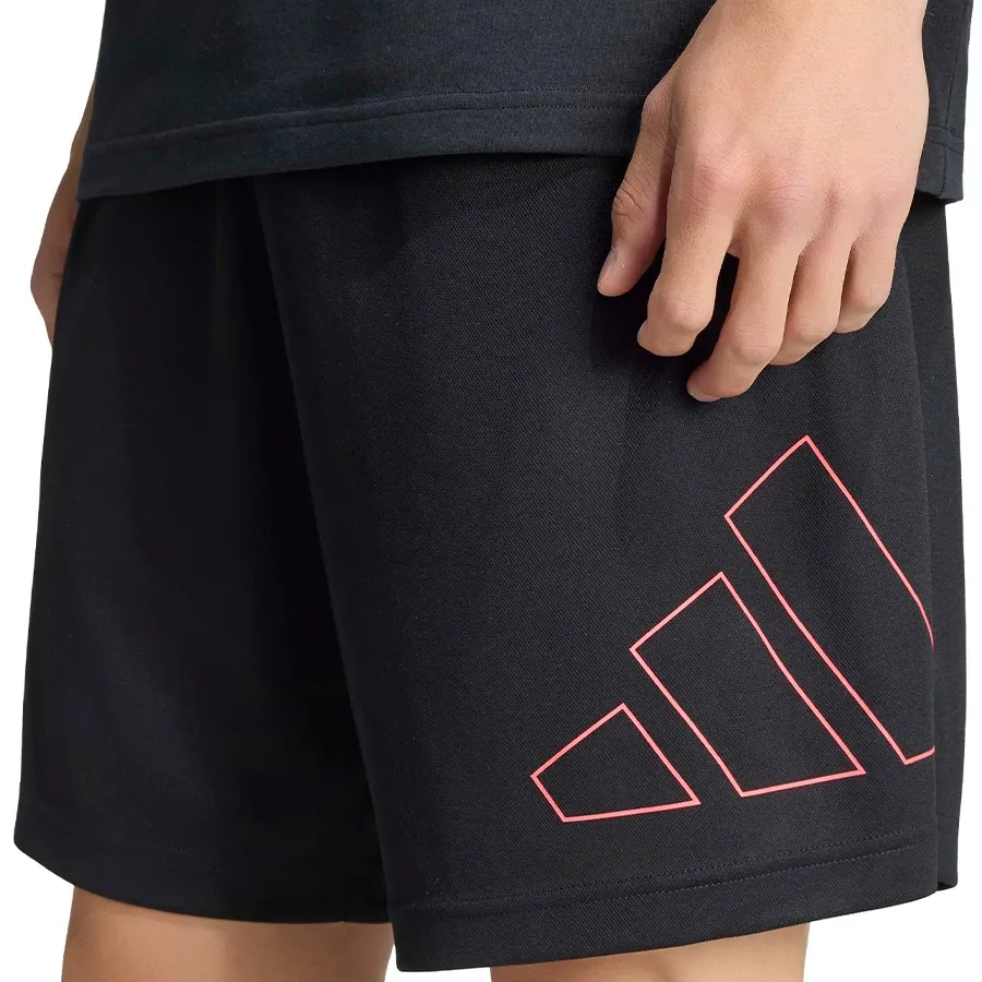 Imagen 3 de 5 de Short adidas Workout Essentials-NEGRO/ROJO
