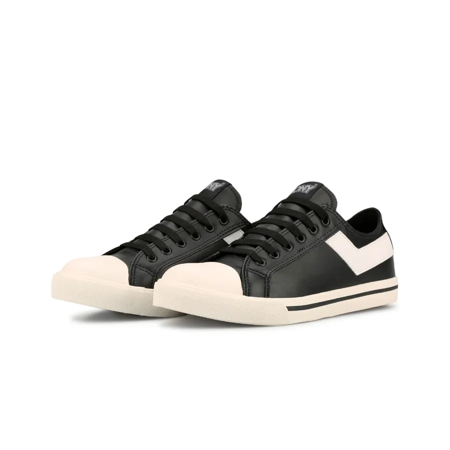 Imagen 2 de 4 de Zapatillas Pony Shooter Ox New Pele-NEGRO/BLANCO