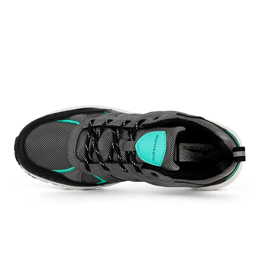 Imagen 3 de 6 de Zapatillas Montagne City Outdoor Fire T4-GRIS/AQUA