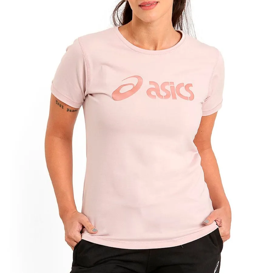 Imagen 0 de 4 de Remera Asics Icon Shimmer Ss22-ROSA