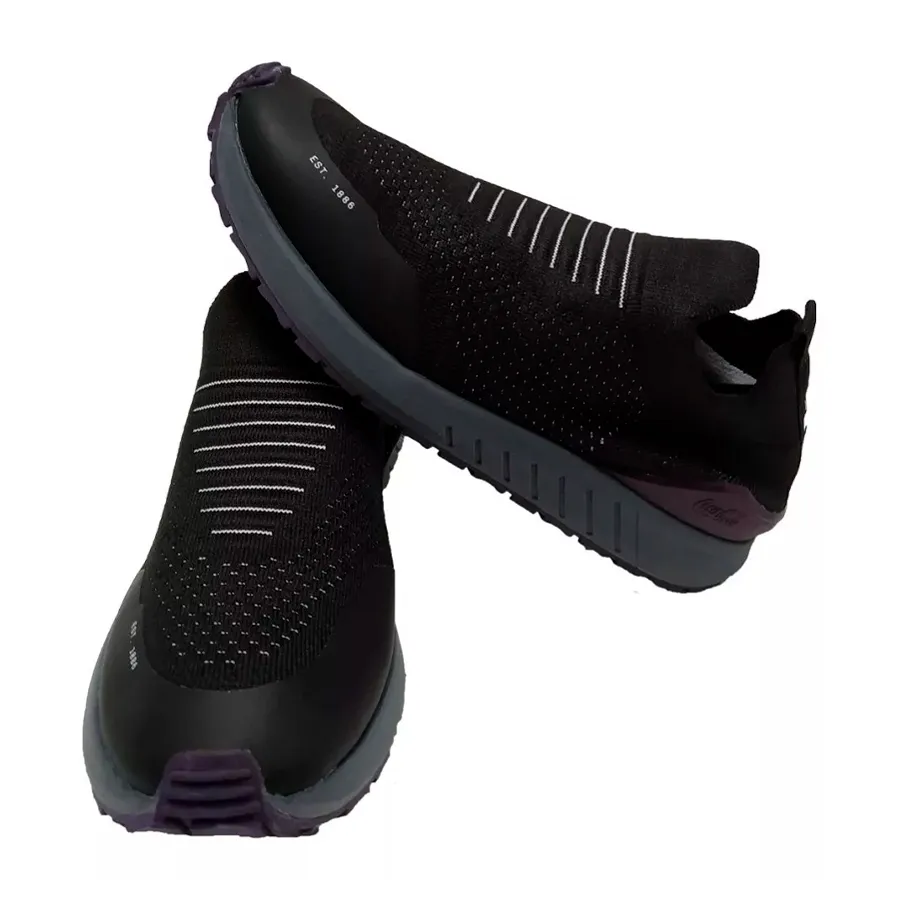 Imagen 1 de 6 de Zapatillas Coca Cola Cloud Knit-NEGRO/VIOLETA
