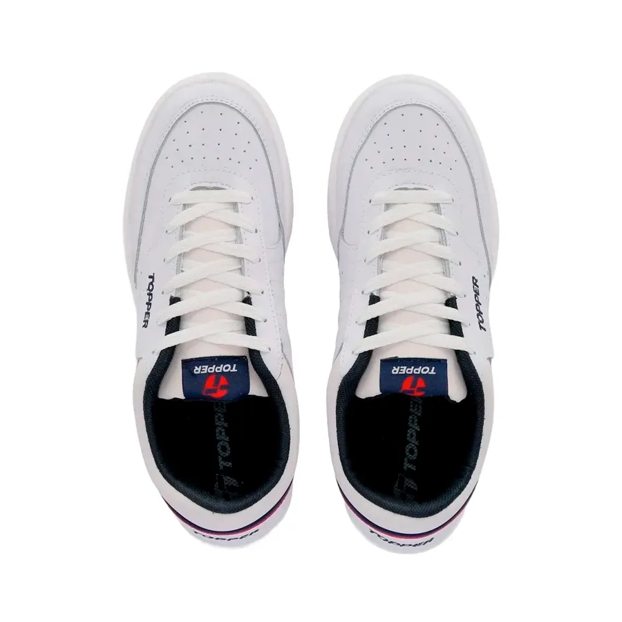 Imagen 3 de 5 de Zapatillas Topper X Forcer-BLANCO/AZUL/ROJO