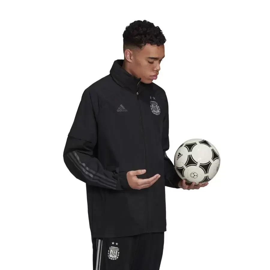 Imagen 2 de 6 de Campera adidas Seleccion Argentina Aw Jkt-NEGRO
