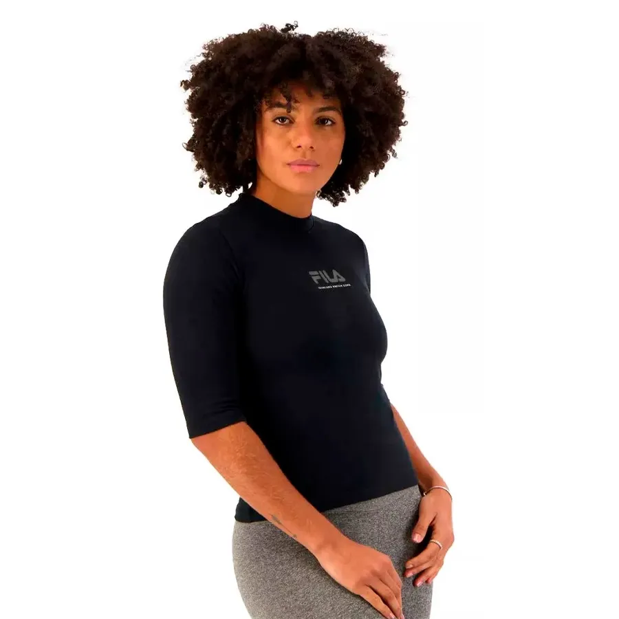 Imagen 1 de 3 de Remera Fila Established-NEGRO