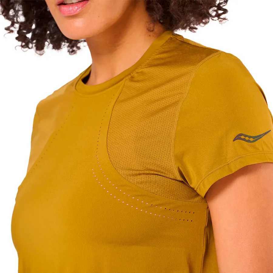 Imagen 2 de 4 de Remera Saucony Hurricane-CAMEL