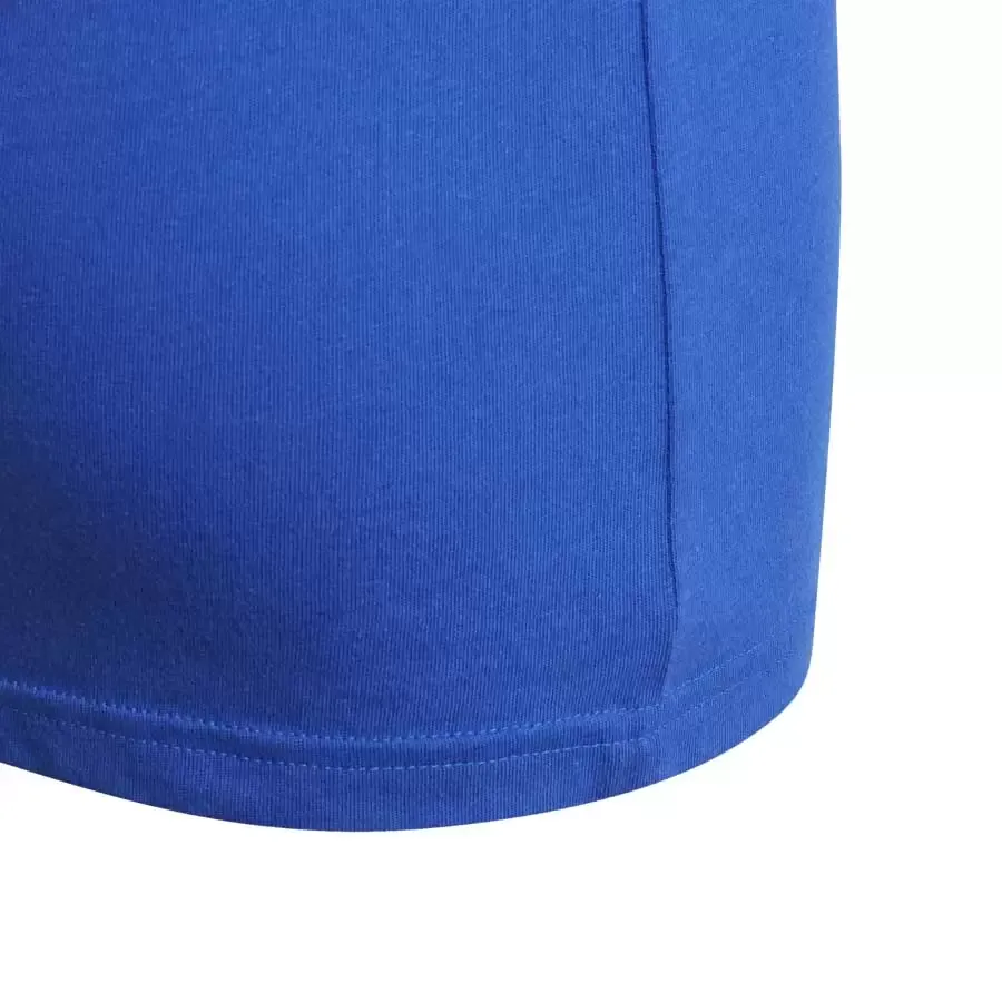 Imagen 4 de 5 de Remera adidas Essentials 3 Stripes-AZUL/BLANCO