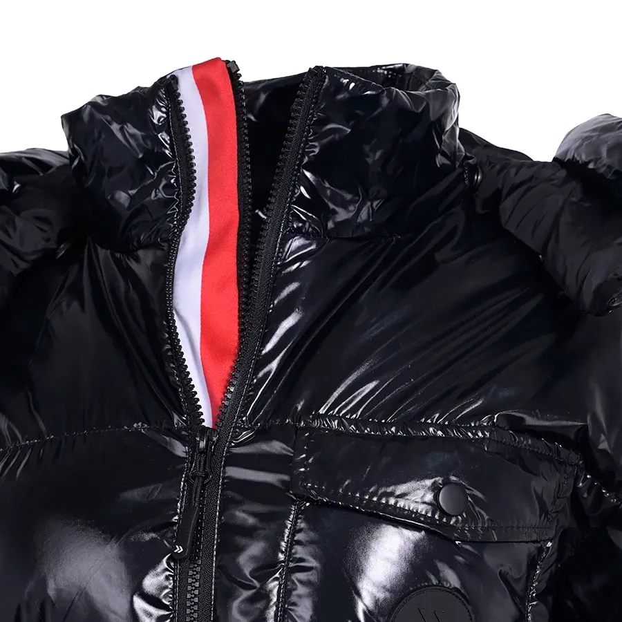 Imagen 2 de 5 de Campera Atomik Puffer Peak-NEGRO