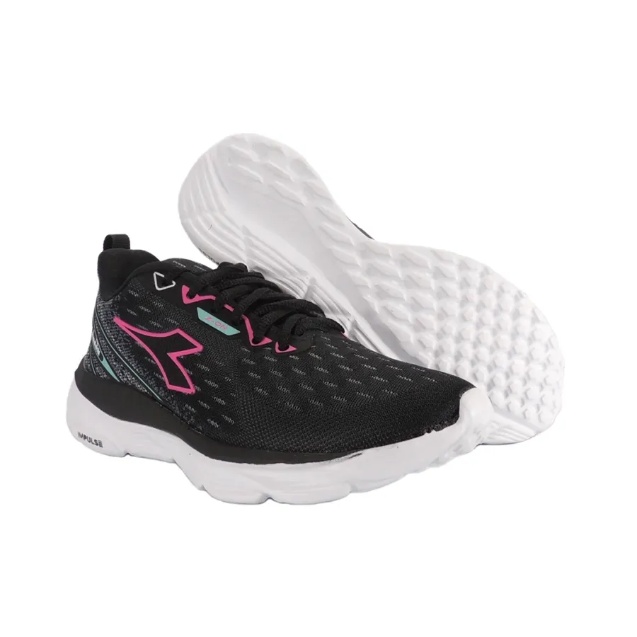 Imagen 3 de 5 de Zapatillas Diadora Z - On-NEGRO/ROSA/VERDE AGUA