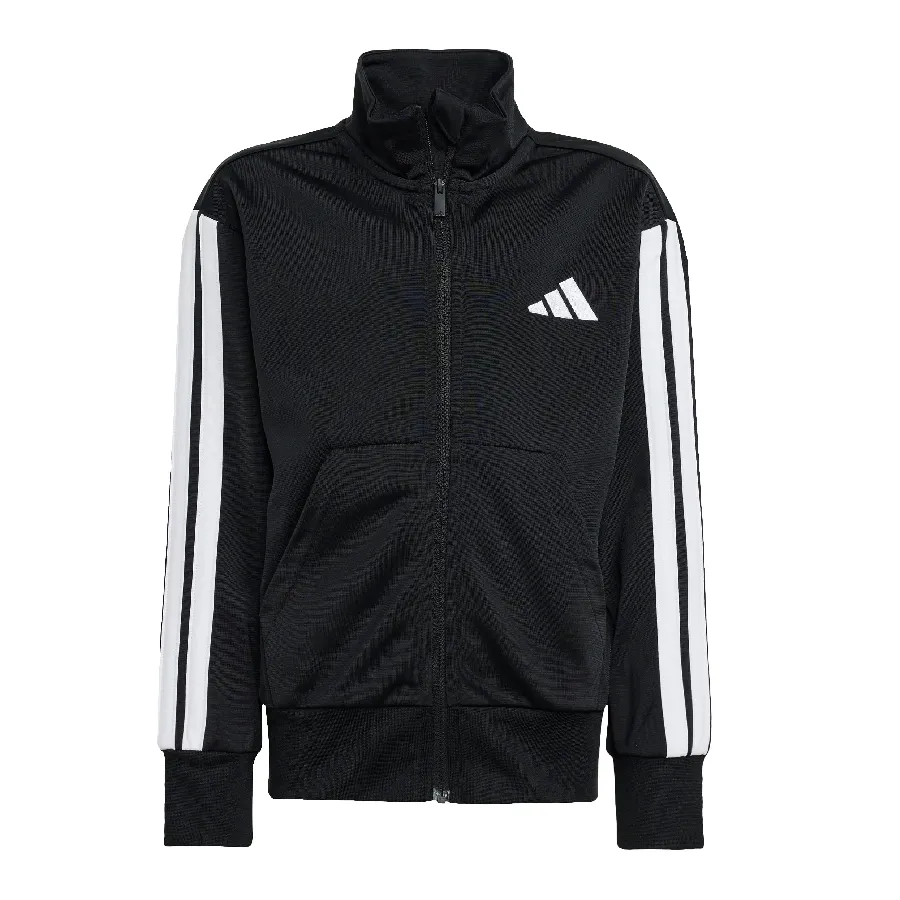 Imagen 3 de 6 de Conjunto adidas Essentials Climacool Track Suit Kids-NEGRO/BLANCO