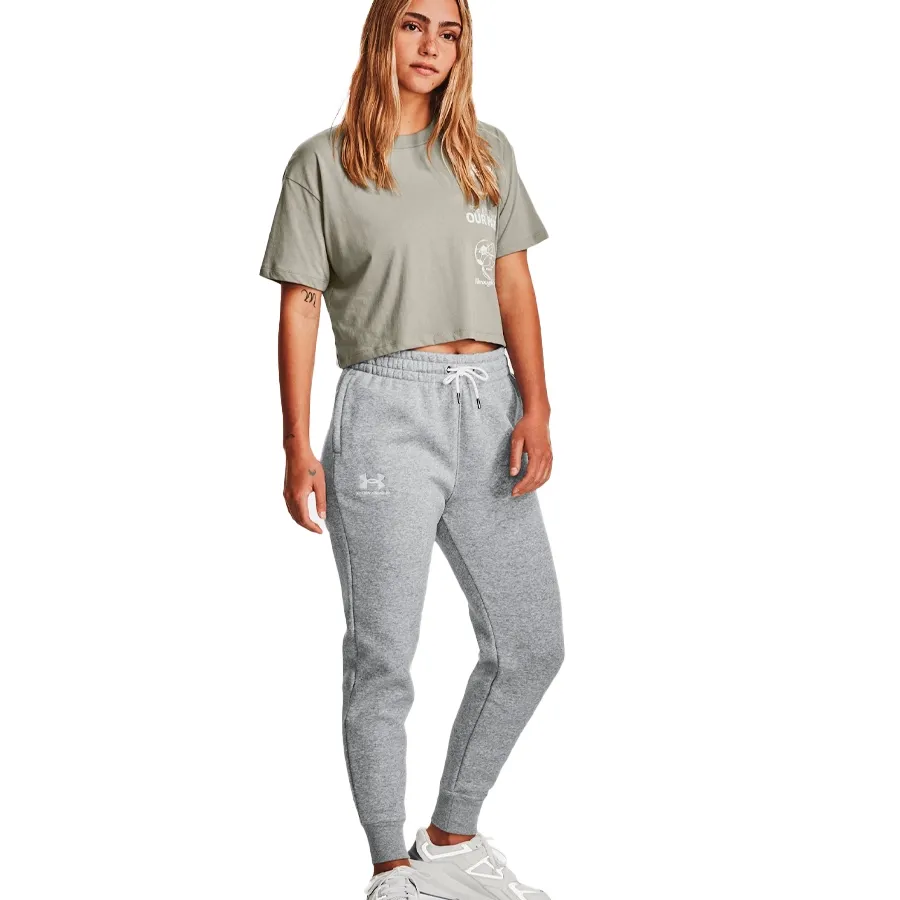 Imagen 3 de 6 de Remera Under Armour Purpose Cause-CEMENTO