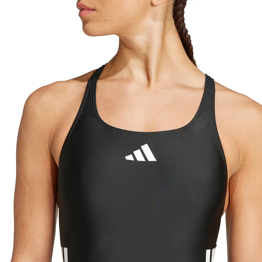 Imagen 2 de 4 de Malla De Natación adidas C-Back 3 Stripes-NEGRO