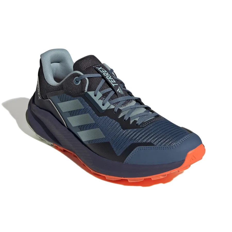 Imagen 3 de 6 de Zapatillas adidas Terrex Trailrider-AZUL/PLATA/NEGRO/NARANJA